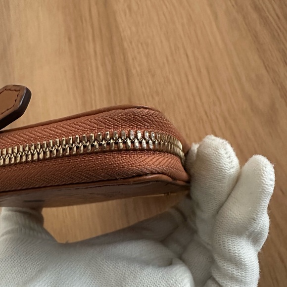 MCM Cognac Zipper Long wallet - Picture 7 of 14